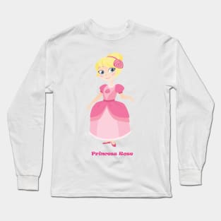 Princess Rose Long Sleeve T-Shirt